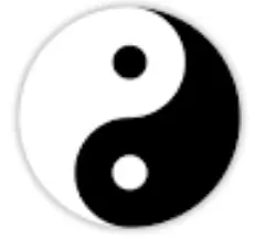 yinyang graphic symbol
